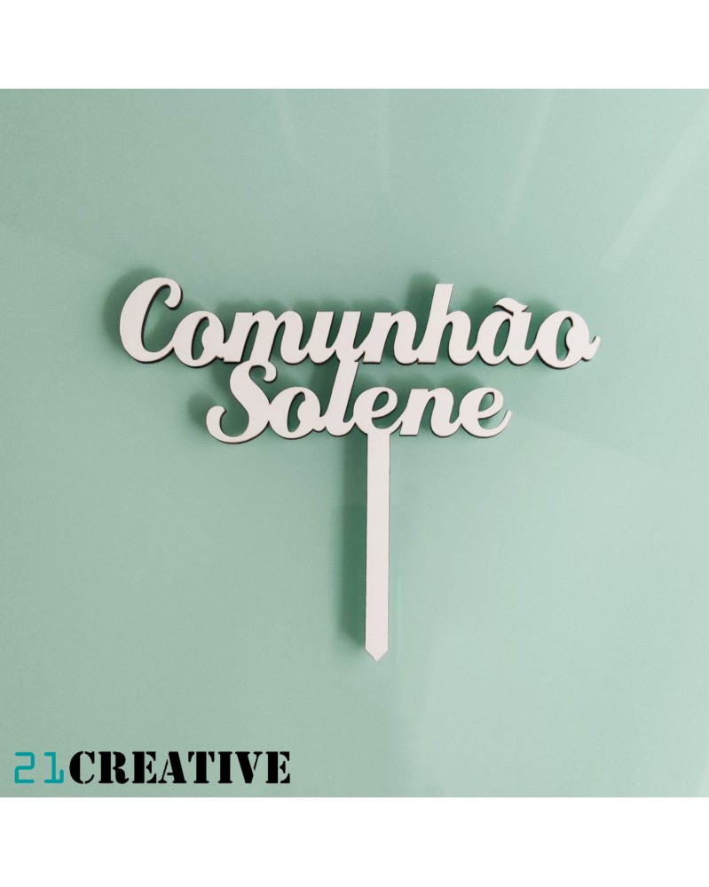 Topper 'Comunhão Solene'